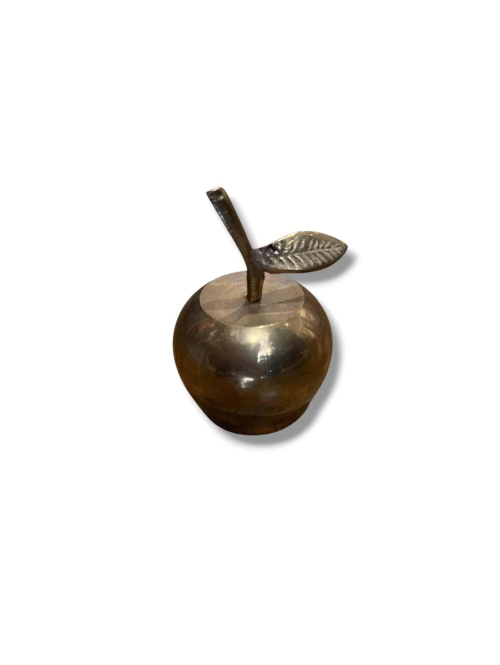 Vintage Brass Apple Bell